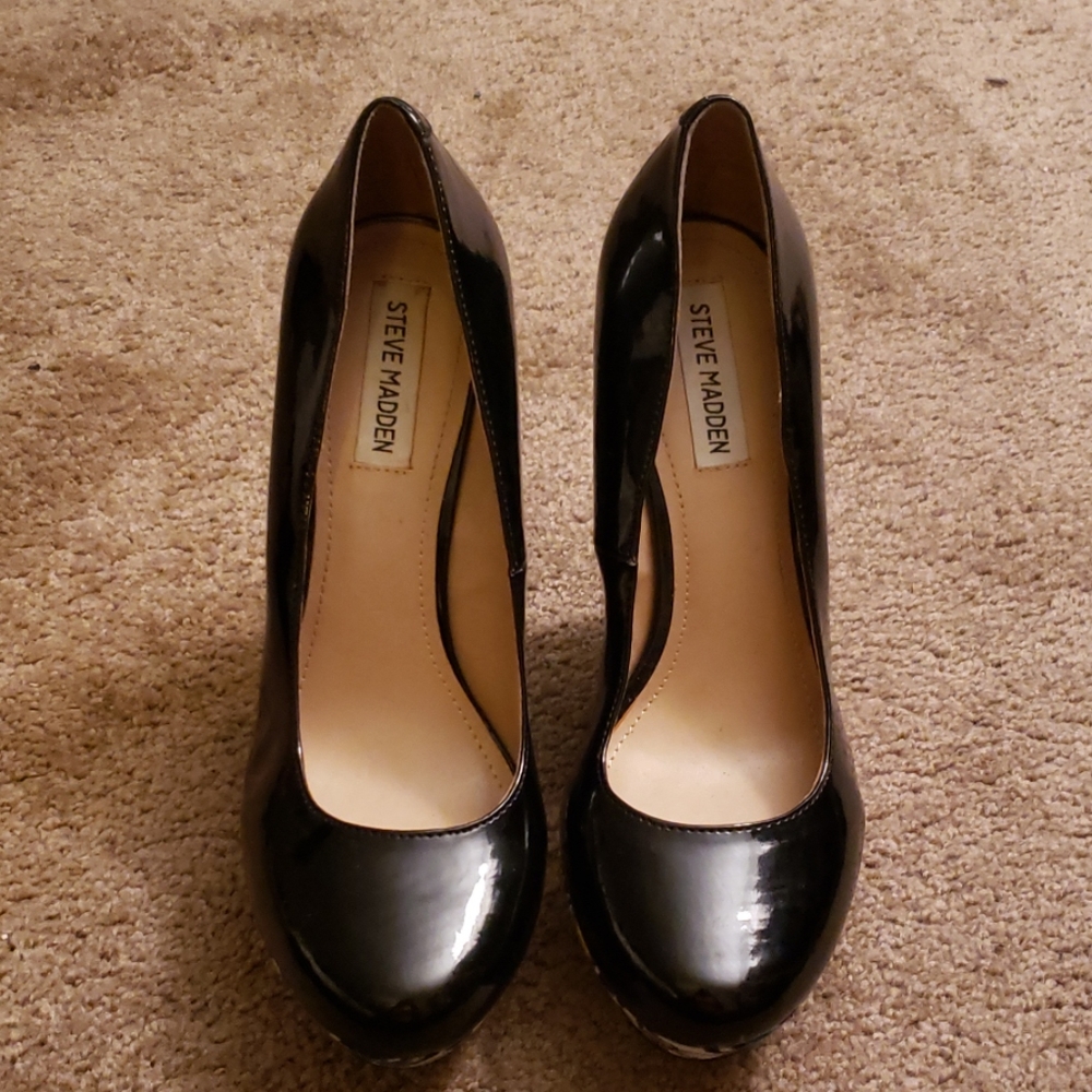 Patent Leather Wedges